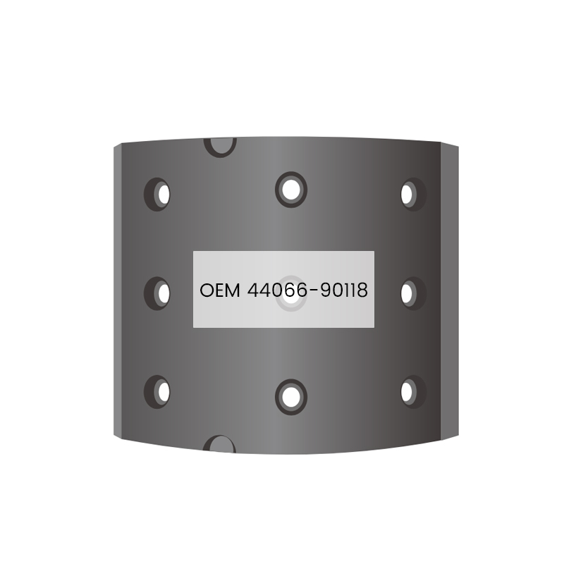 44066-90118 Jarrupalat Automaattinen jarrujärjestelmän osat 17mm Paksuus varten NISSAN