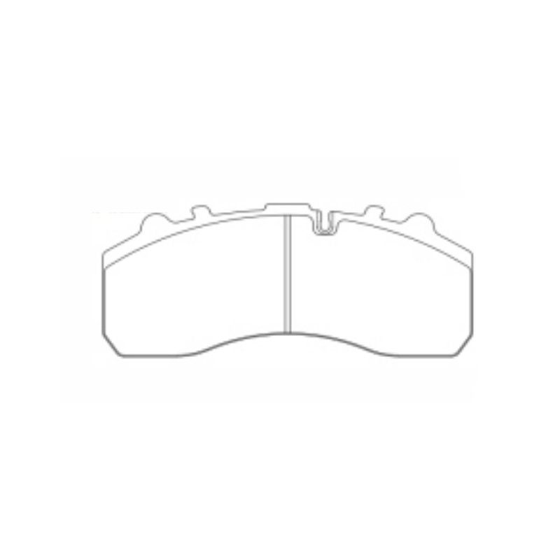 Kuorma-auton jarrupalat 29087/29105/29106/29108/29109/29163/29179/29201/29202 BPW,DAF:lle
